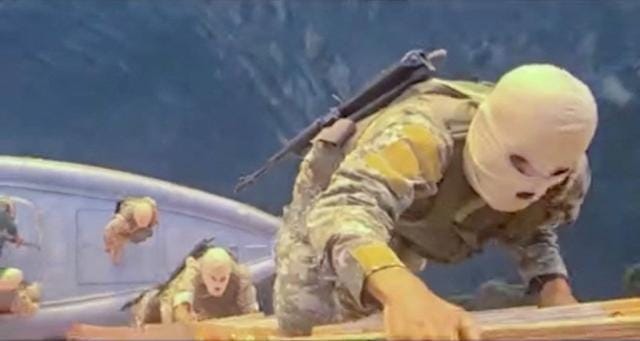 Iran releases video purporting to show commandos seizing ... Iran releases video purporting to show commandos seizing ...