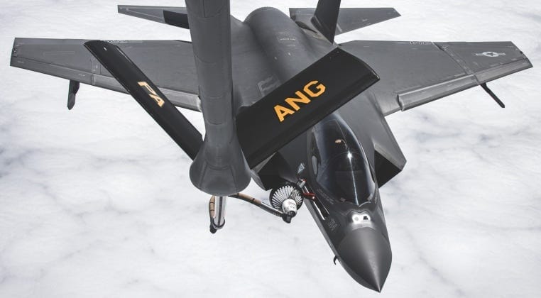 F-35C From Marine Fighter Attack Squadron 314 Based on USS Abraham Lincoln F-35C From Marine Fighter Attack Squadron 314 Based on USS Abraham Lincoln