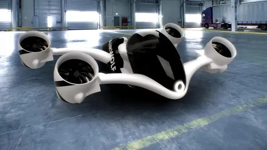 The Czech company UDX has unveiled an innovative electric vertical take-off and landing (eVTOL) prototype known as Airwolf. The Czech company UDX has unveiled an innovative electric vertical take-off and landing (eVTOL) prototype known as Airwolf.