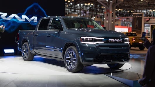 2025 Ram 1500 REV Tungsten at NY Auto Show 2025 Ram 1500 REV Tungsten at NY Auto Show