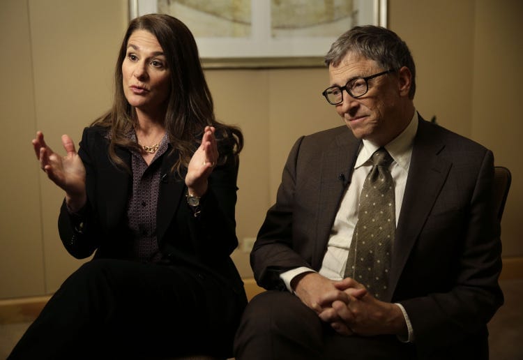 When Bill Gates stepped down as Microsoft's CEO in 2000, the Bill and Melinda Gates Foundation started that year with an endowment of $20 billion became his prime source of influence. AP
