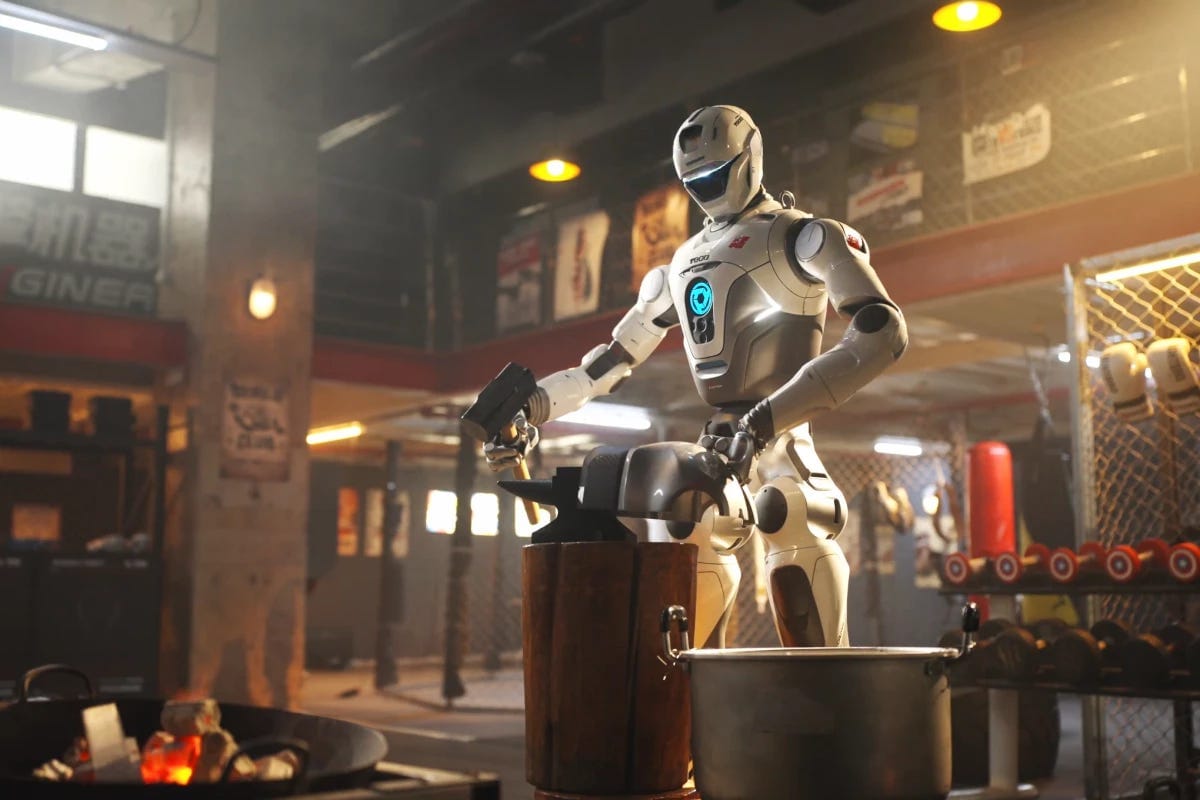The initial rollout of EngineAI's T800 humanoid will be to production lines and other industrial facilities The initial rollout of EngineAI's T800 humanoid will be to production lines and other industrial facilities