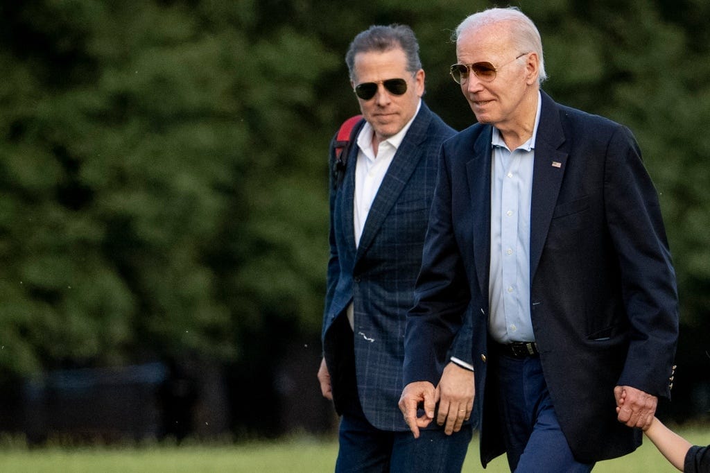 Hunter Biden and Joe Biden Hunter Biden and Joe Biden