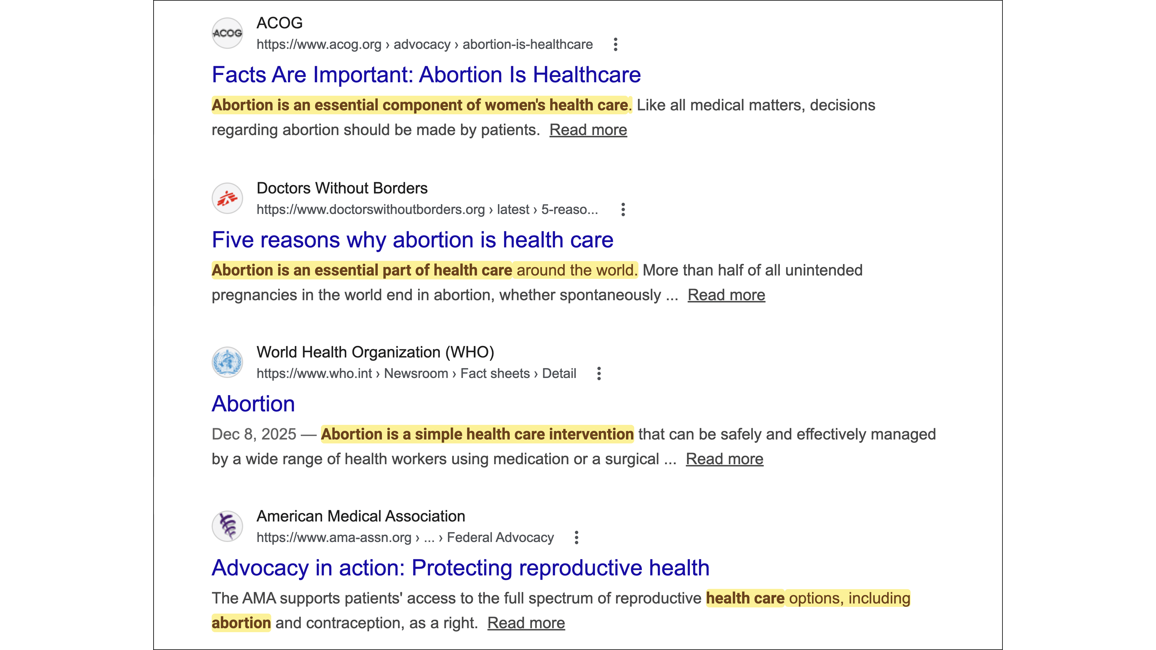 Institutional consensus: abortion is healthcare (Compilation of global and national medical bodies, 2026) Institutional consensus: abortion is healthcare (Compilation of global and national medical bodies, 2026)