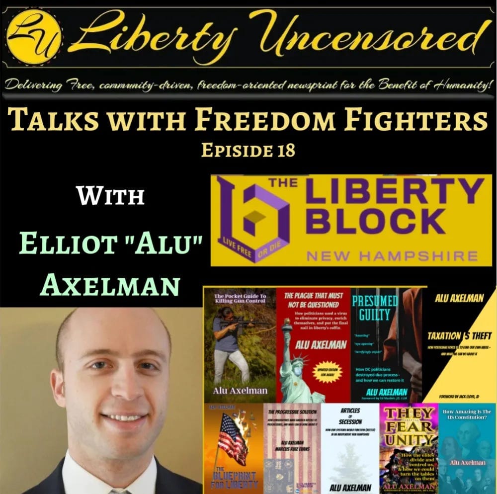 https://gst.artofliberty.org/voluntaryist-news/freedom-fighter-talk-alu-axelman/ https://gst.artofliberty.org/voluntaryist-news/freedom-fighter-talk-alu-axelman/