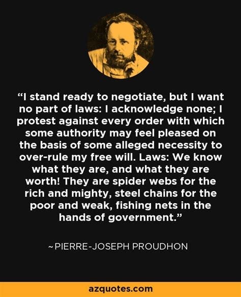Pierre-Joseph Proudhon quote: I stand ready to negotiate, but I want no ... Pierre-Joseph Proudhon quote: I stand ready to negotiate, but I want no ...