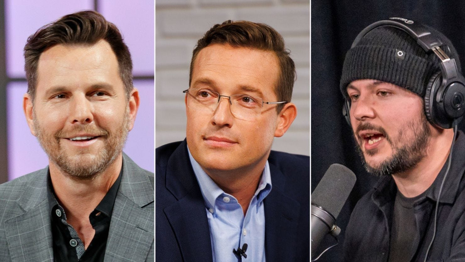 Dave Rubin, Benny Johnson and Tim Pool Dave Rubin, Benny Johnson and Tim Pool