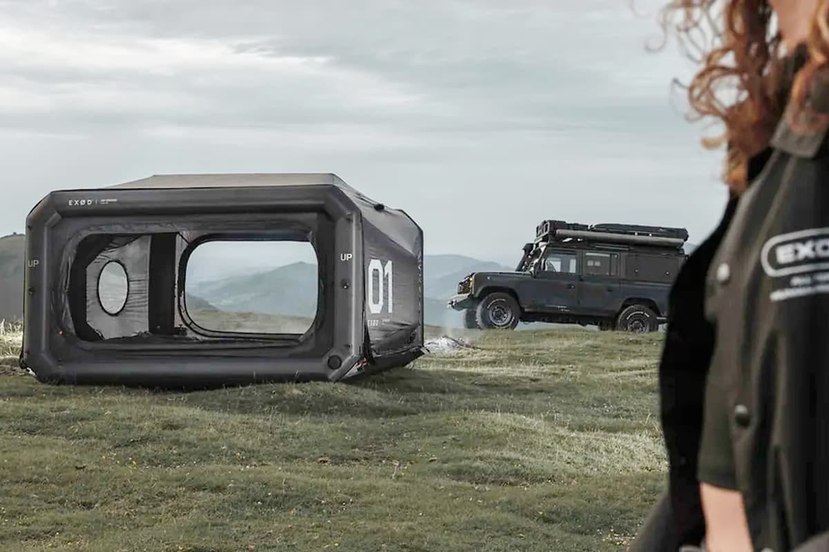 The Exod POD-01 is quick to set up but fairly hefty in terms of weight, so it's best for car camping The Exod POD-01 is quick to set up but fairly hefty in terms of weight, so it's best for car camping