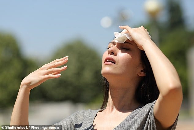 A brutal heat dome is scorching over a dozen states across the Southwest, threatening to set multiple records for the earliest 100-degree days ever seen (Stock Image) A brutal heat dome is scorching over a dozen states across the Southwest, threatening to set multiple records for the earliest 100-degree days ever seen (Stock Image)