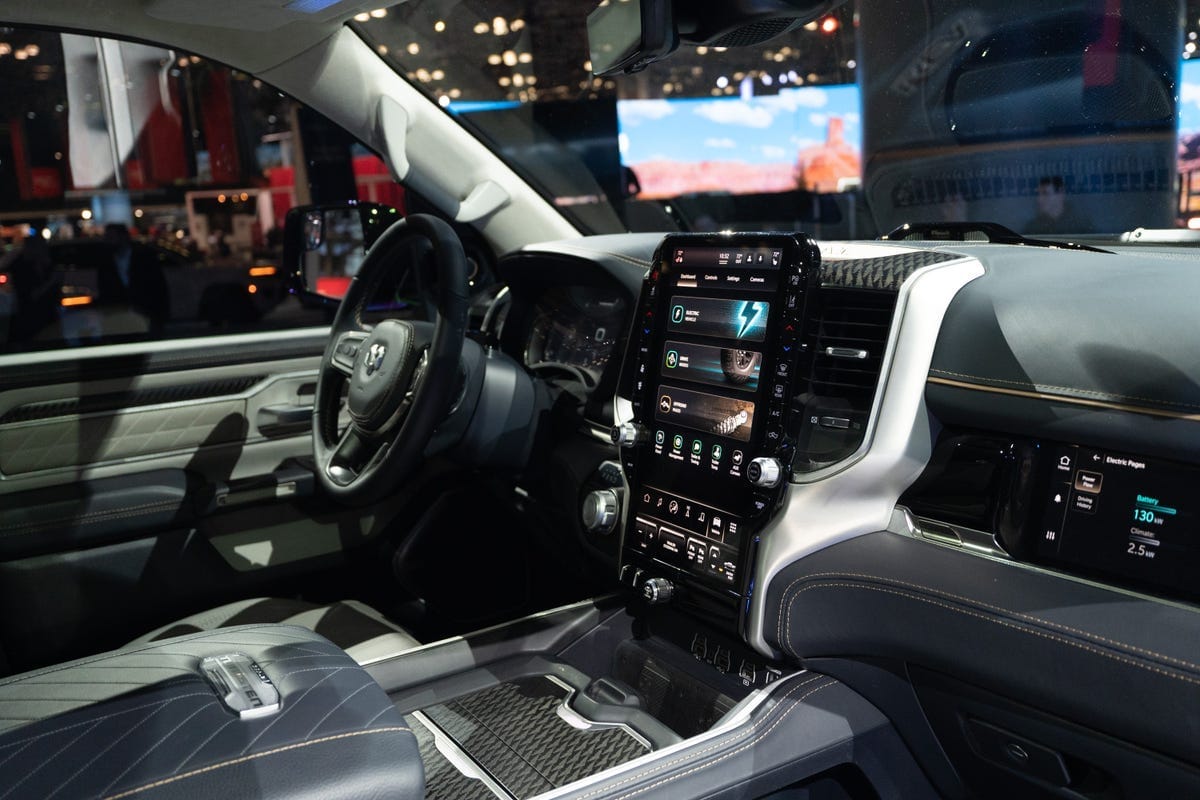Ram 1500 REV's Uconnect infotainment Ram 1500 REV's Uconnect infotainment