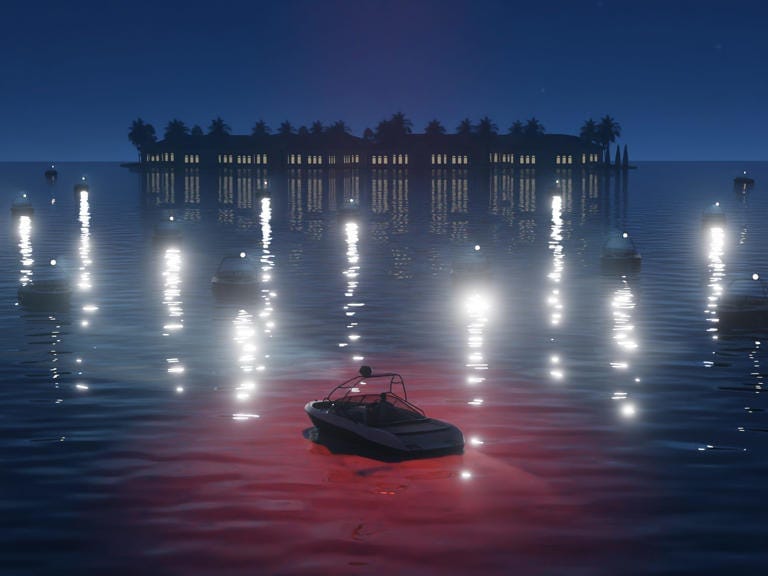 An Israeli-designed radar system encircling the island can detect passersby, in low visibility, from half a mile away. Saratta Chuengsatiansup for BI An Israeli-designed radar system encircling the island can detect passersby, in low visibility, from half a mile away. Saratta Chuengsatiansup for BI