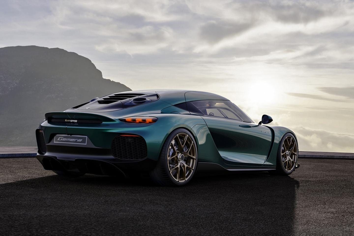 The Gemera is considered to be the "family car" in Koenigsegg's lineup The Gemera is considered to be the "family car" in Koenigsegg's lineup