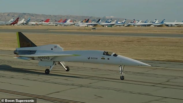The jet took off near the Edwards Air Force Base The jet took off near the Edwards Air Force Base