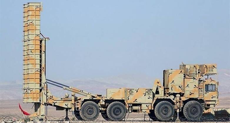 Surface-to-Air Missile Launcher From Iranian Bavar 373 Long Range Air Defence System Surface-to-Air Missile Launcher From Iranian Bavar 373 Long Range Air Defence System