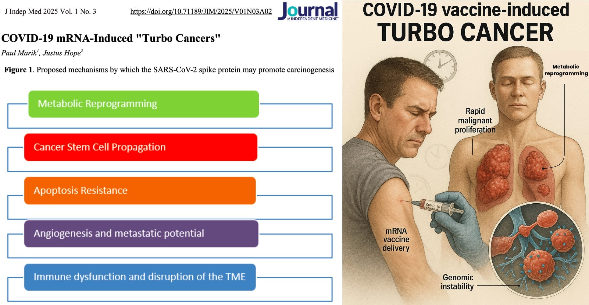 First Peer-Reviewed Paper Defines COVID-19 Vaccine-Induced “Turbo Cancer” First Peer-Reviewed Paper Defines COVID-19 Vaccine-Induced “Turbo Cancer”