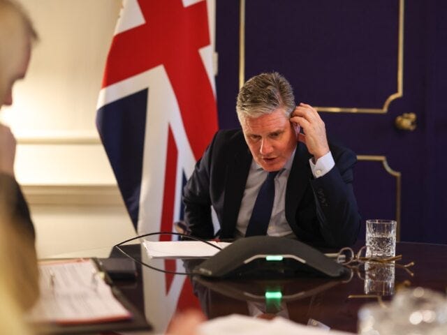 12/08/2024. London, United Kingdom. Prime Minister Keir Starmer calls President of Iran Ma 12/08/2024. London, United Kingdom. Prime Minister Keir Starmer calls President of Iran Ma