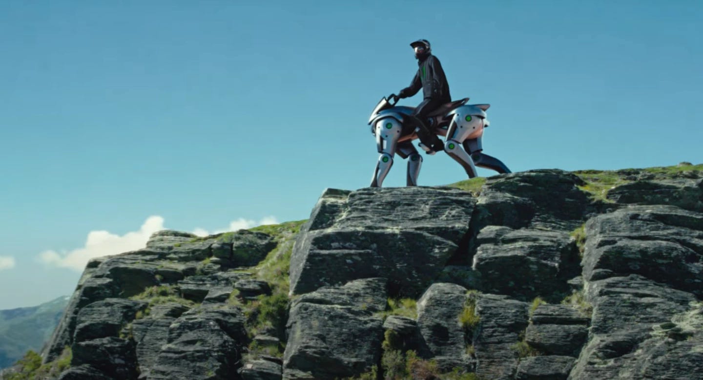 Corleo goes where two wheels most definitely won't Corleo goes where two wheels most definitely won't