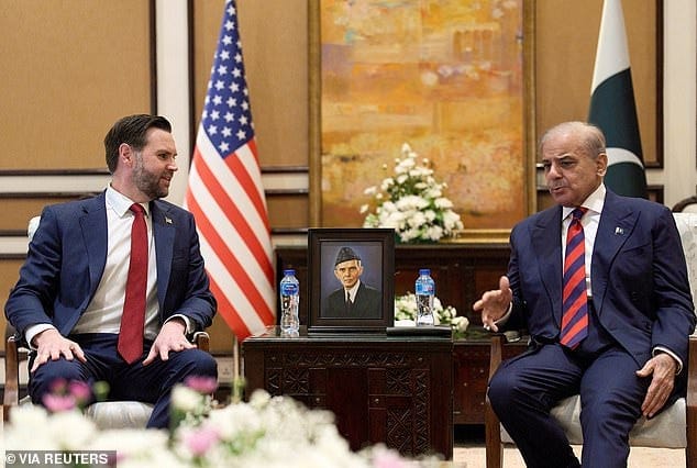 Earlier this month, Vance was at the helm of leading peace talks with the Iranians in Pakistan and is reportedly being tapped to lead a potential second round of talks Earlier this month, Vance was at the helm of leading peace talks with the Iranians in Pakistan and is reportedly being tapped to lead a potential second round of talks