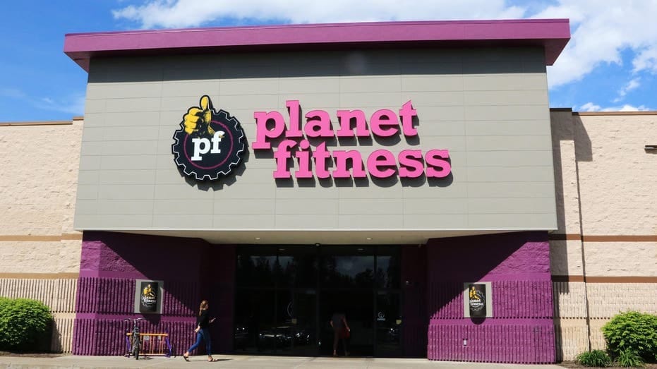 Planet Fitness building Planet Fitness building