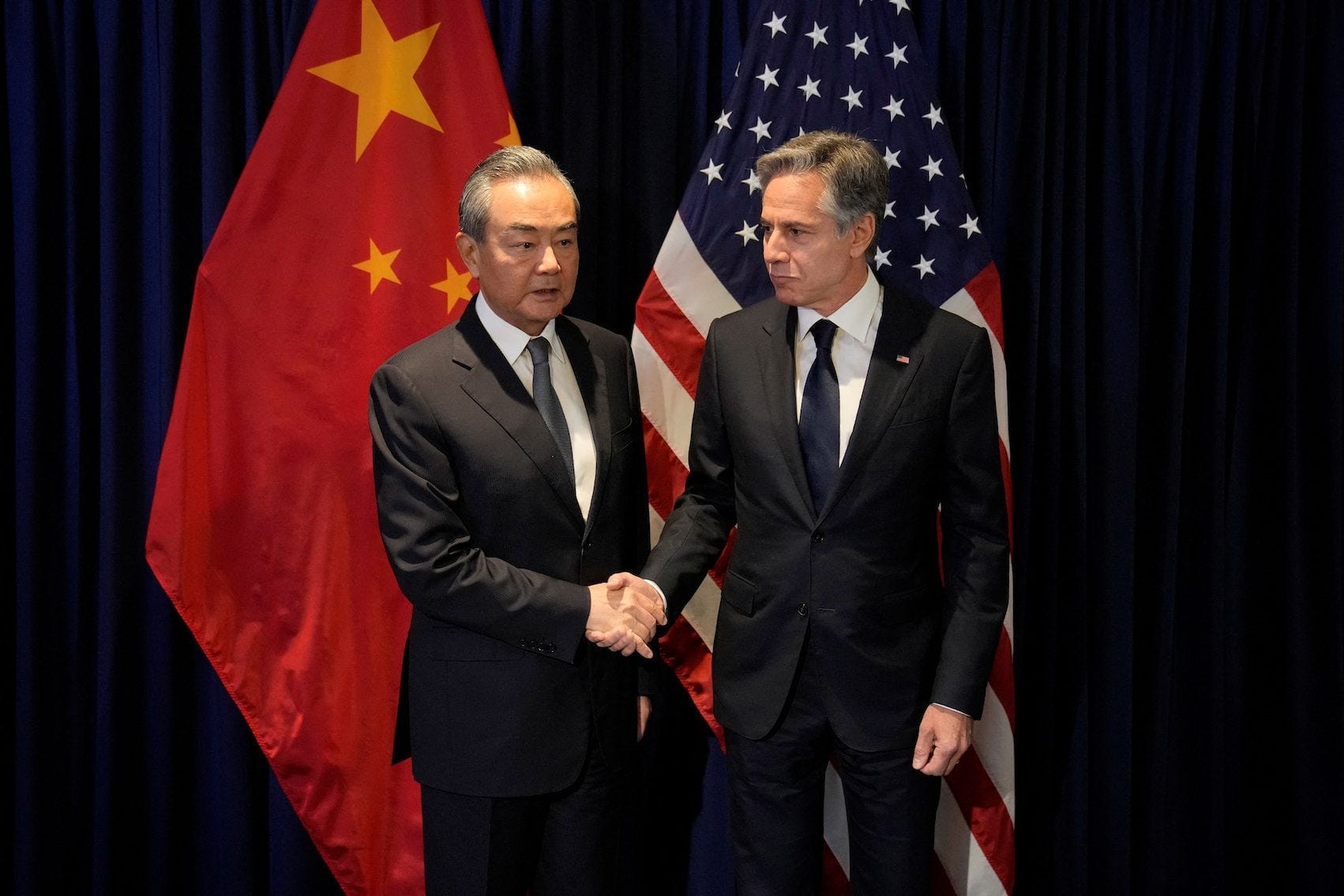 China's Wang meets Blinken, Lavrov on ASEAN sidelines China's Wang meets Blinken, Lavrov on ASEAN sidelines