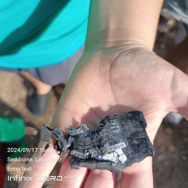 A source identified a pager as a AP924 model A source identified a pager as a AP924 model