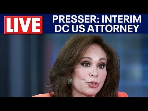Press Conference: Ed Martin Out as DC US Attorney, FOX News' Jeanine Pirro to serve as interim Press Conference: Ed Martin Out as DC US Attorney, FOX News' Jeanine Pirro to serve as interim
