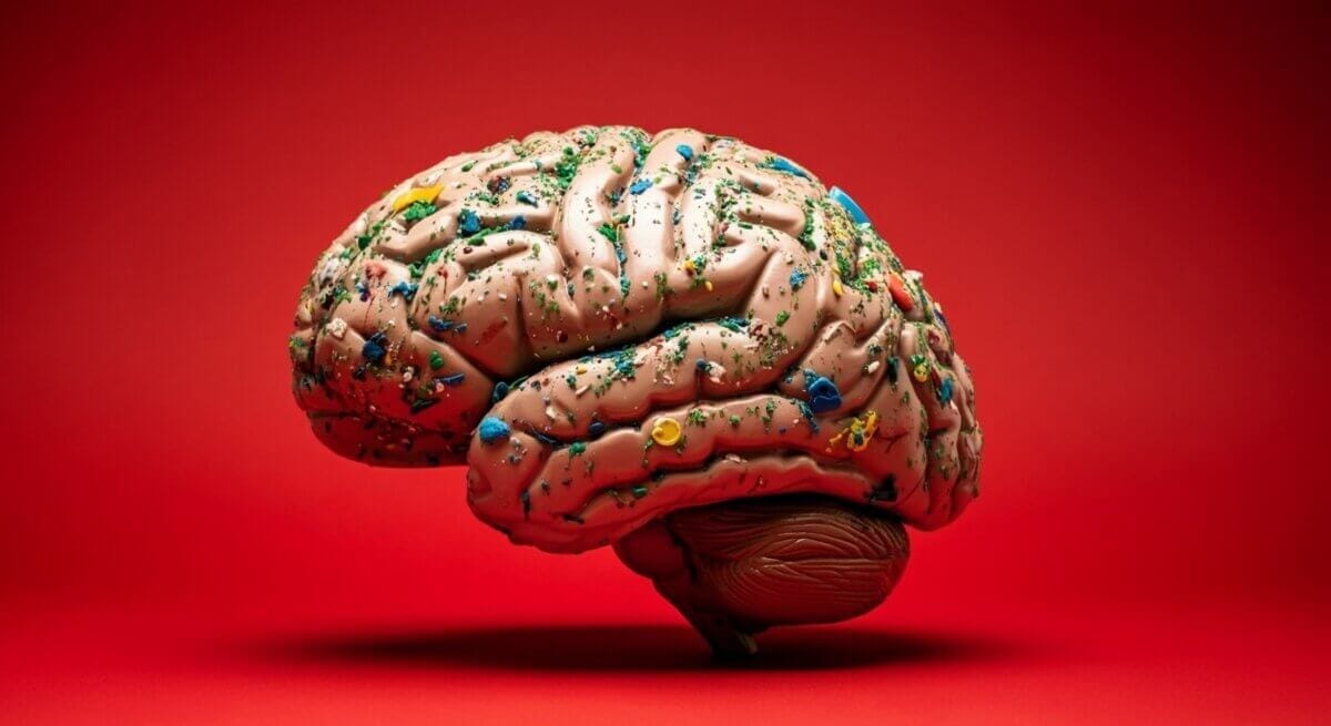 Microplastics on human brain Microplastics on human brain