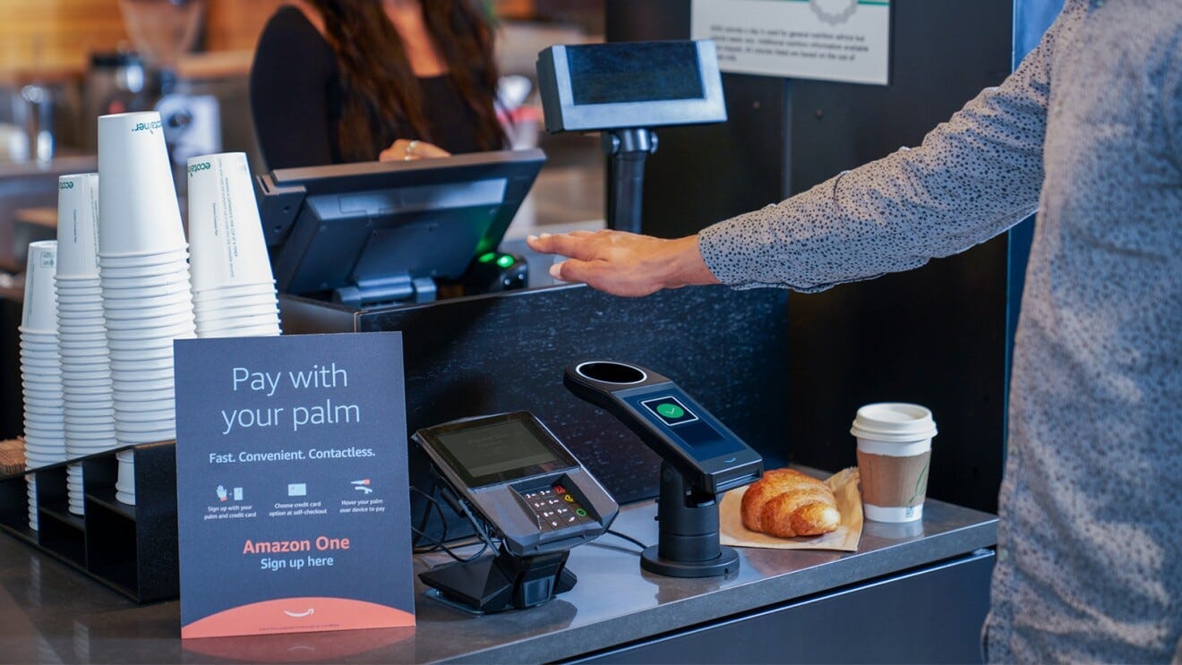 Top 5 facts you may not know about Amazon One, our palm recognition service Top 5 facts you may not know about Amazon One, our palm recognition service