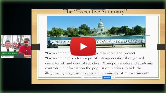 Voting is Violence! - Mark Passio & Etienne de la Boetie2 Present to FUNL 3 Live From PorcFest 2023 Voting is Violence! - Mark Passio & Etienne de la Boetie2 Present to FUNL 3 Live From PorcFest 2023