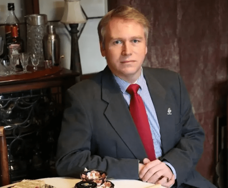 Grant Harold, the King’s former butler Grant Harold, the King’s former butler