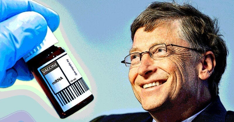 mrna vaccine bottle and bill gates mrna vaccine bottle and bill gates