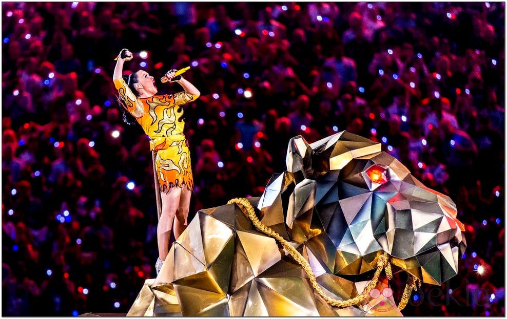 Super Bowl 2015: Katy Perry, Babylon, the Prostitute on the Beast Super Bowl 2015: Katy Perry, Babylon, the Prostitute on the Beast