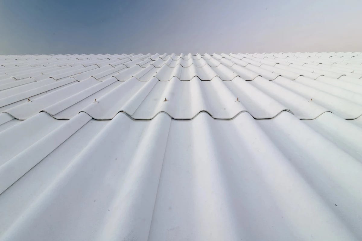 The paint-like substance cools the building while passively collecting water The paint-like substance cools the building while passively collecting water
