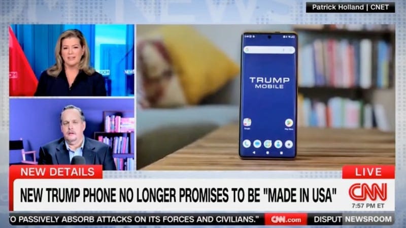 Patrick Holland discusses the Trump Phone on CNN. Patrick Holland discusses the Trump Phone on CNN.