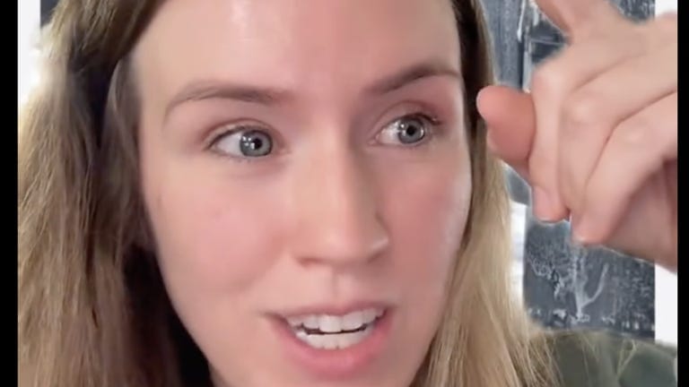 In a video that did make it through TikTok’s uploading process, Jen Hamilton calls herself a “fashion influencer” and speaks in code about her trouble uploading an earlier video about 5-year-old Liam Conejo Ramos. - Jen Hamilton/TikTok In a video that did make it through TikTok’s uploading process, Jen Hamilton calls herself a “fashion influencer” and speaks in code about her trouble uploading an earlier video about 5-year-old Liam Conejo Ramos. - Jen Hamilton/TikTok