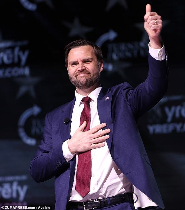 Vance is widely expected to launch a presidential campaign for the 2028 election, though he has said he's not going to focus on the gambit until after the 2026 November midterms Vance is widely expected to launch a presidential campaign for the 2028 election, though he has said he's not going to focus on the gambit until after the 2026 November midterms