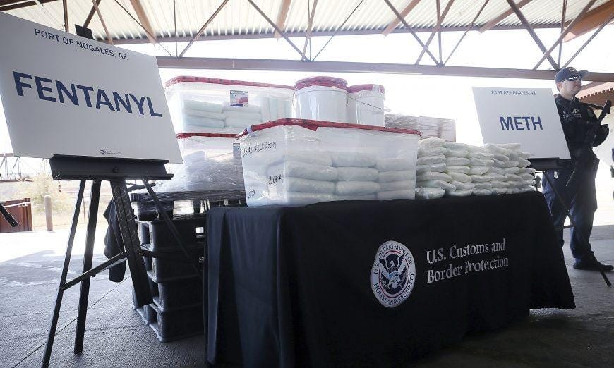 Enough Fentanyl Crosses the US Border Each Month to Kill Every American Enough Fentanyl Crosses the US Border Each Month to Kill Every American