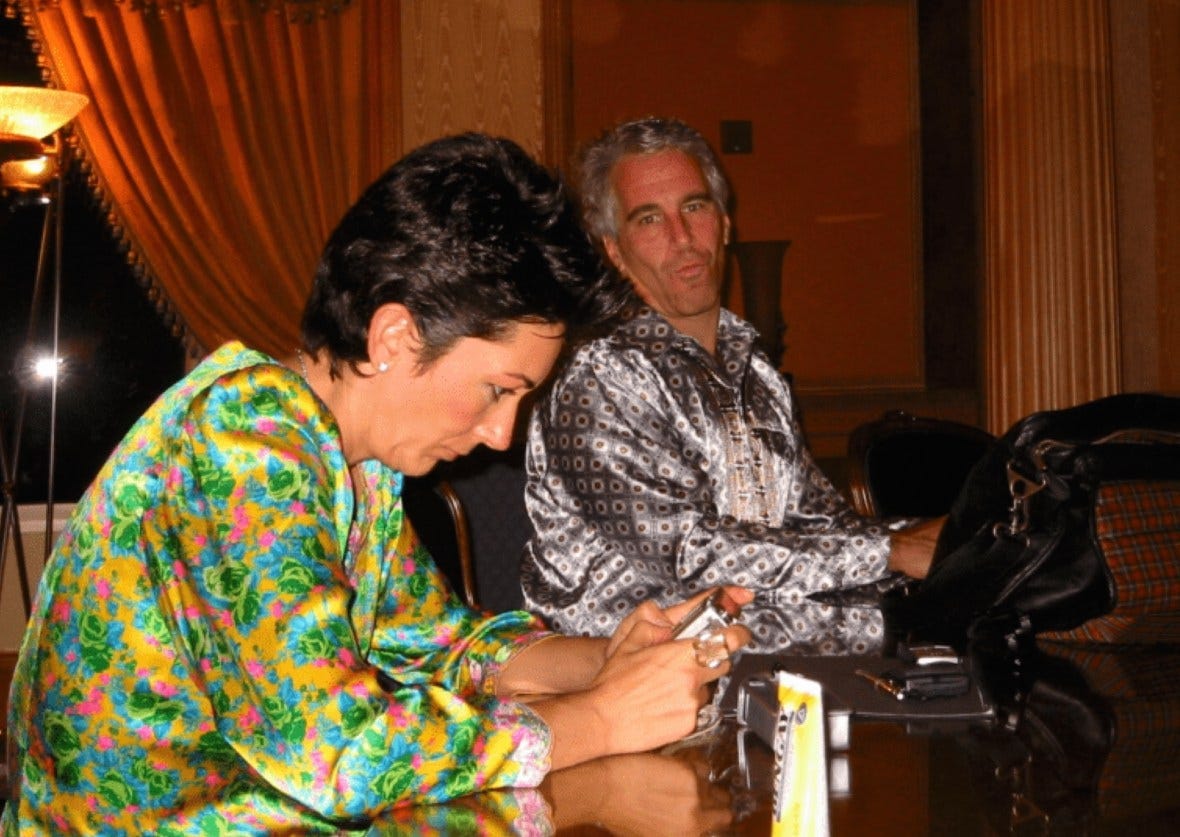 A photograph of Ghislaine Maxwell and Jeffrey Epstein released by the US Department of Justice A photograph of Ghislaine Maxwell and Jeffrey Epstein released by the US Department of Justice