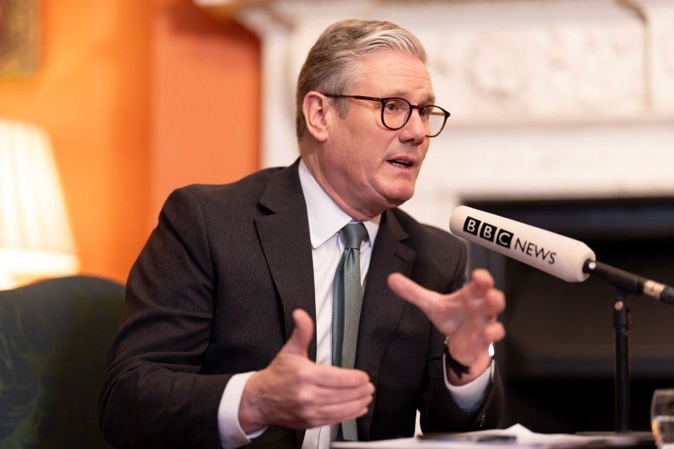 Prime Minister Keir Starmer speaks on Radio 5 Live Prime Minister Keir Starmer speaks on Radio 5 Live