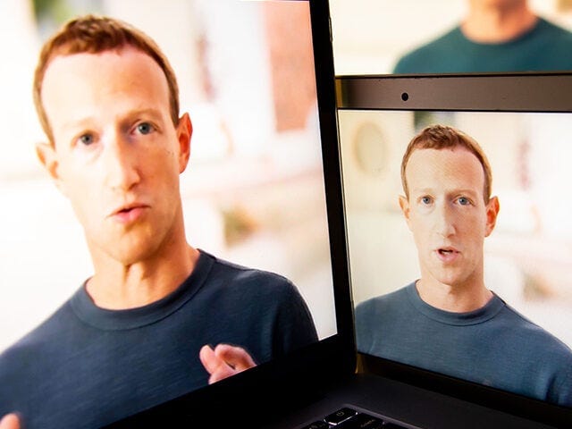 Mark Zuckerberg, chief executive officer of Meta Platforms Inc., speaks during the virtual Meta Connect event in New York, US, on Tuesday, Oct. 11, 2022. Zuckerberg unveiled his company's newest virtual-reality headset, the Meta Quest Pro, the latest foray into the world of high-end VR devices that Meta Platforms hopes …