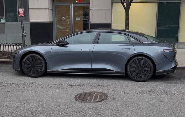 Our Lucid Air Grand Touring tester came with premium paint colors and upgraded wheels Our Lucid Air Grand Touring tester came with premium paint colors and upgraded wheels