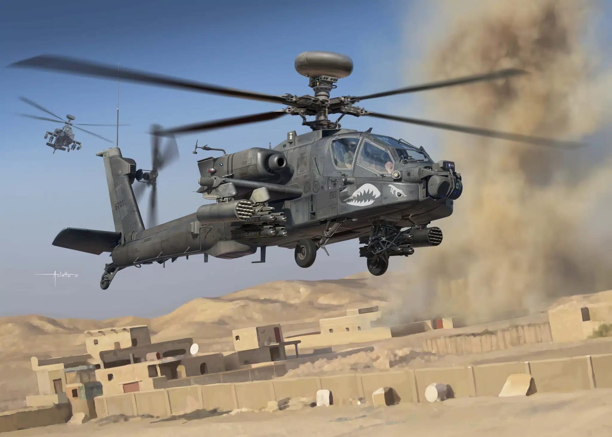 apache helicopter