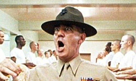 High Quality Full Metal Jacket USMC Drill Sergeant R Lee Ermey Cropped Blank Meme Template High Quality Full Metal Jacket USMC Drill Sergeant R Lee Ermey Cropped Blank Meme Template