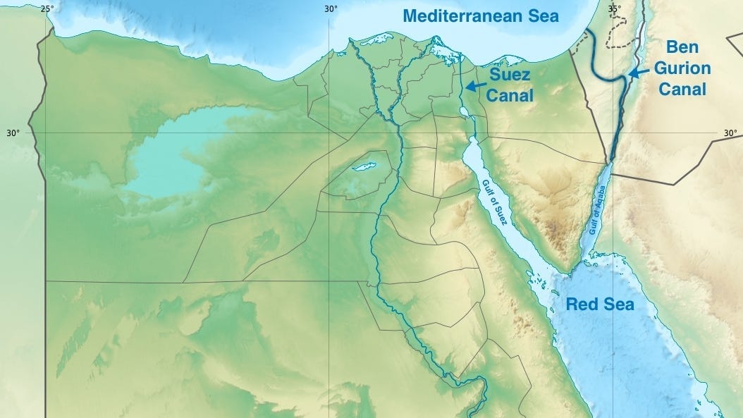Gaza Conflict and the Shadow of the Ben Gurion Canal Project Gaza Conflict and the Shadow of the Ben Gurion Canal Project