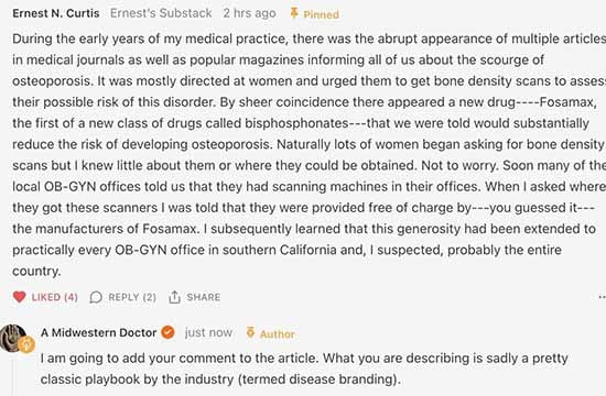 ernest curtis comment ernest curtis comment