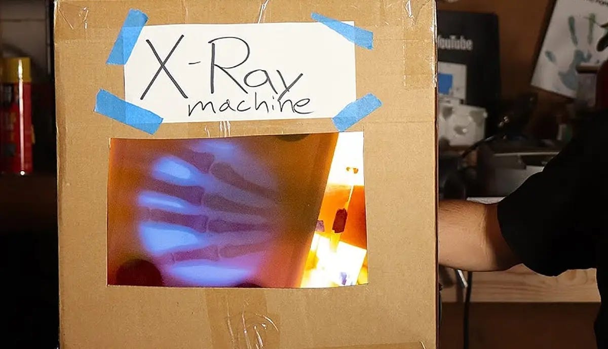 Engineer Builds His Own X-Ray After Hospital Charges Him $69K Engineer Builds His Own X-Ray After Hospital Charges Him $69K