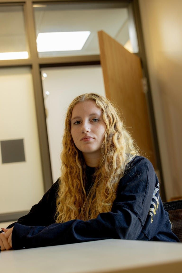 Erin Chandler, a Liberty senior, said some students use marijuana to numb difficult feelings. Erin Chandler, a Liberty senior, said some students use marijuana to numb difficult feelings.