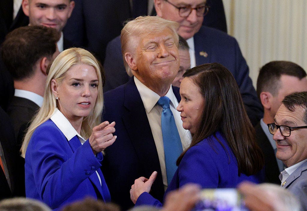 Pam Bondi and Donald Trump Pam Bondi and Donald Trump