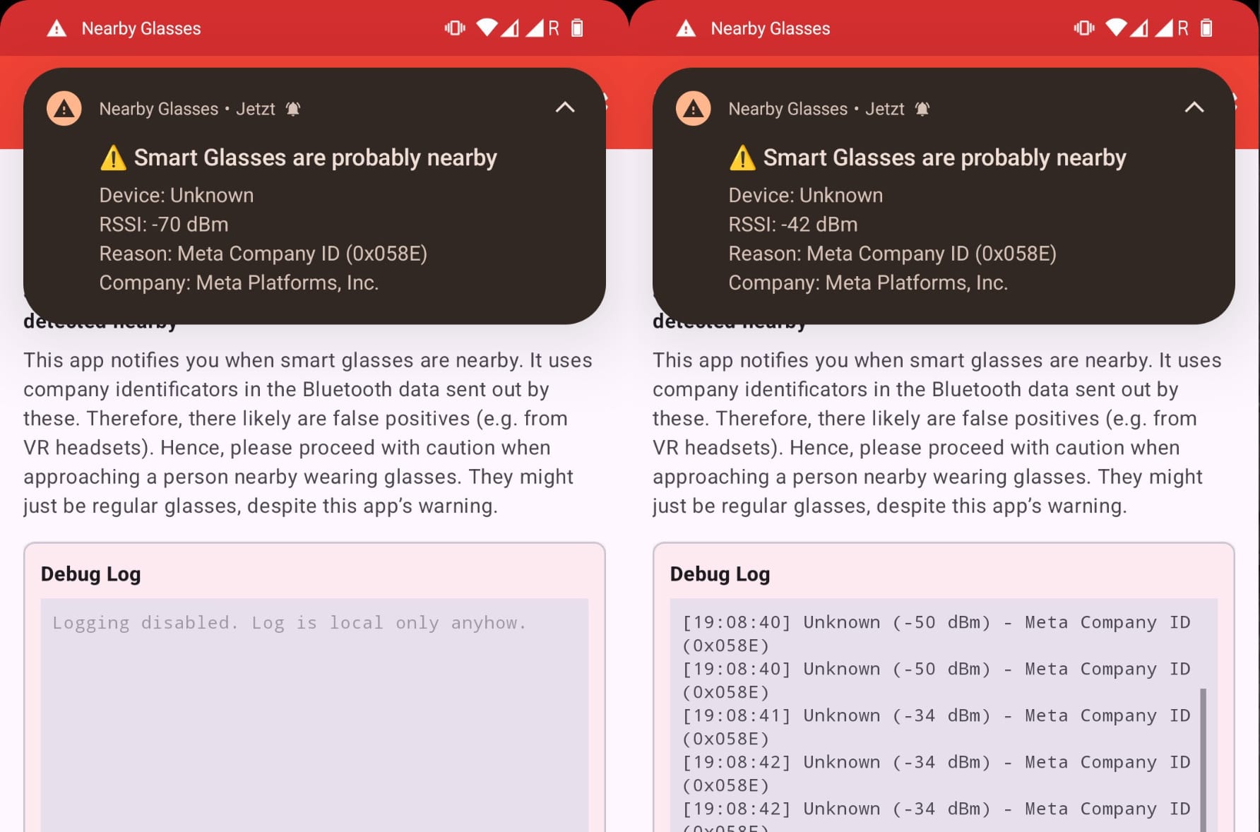 This App Warns You if Someone Is Wearing Smart Glasses Nearby This App Warns You if Someone Is Wearing Smart Glasses Nearby