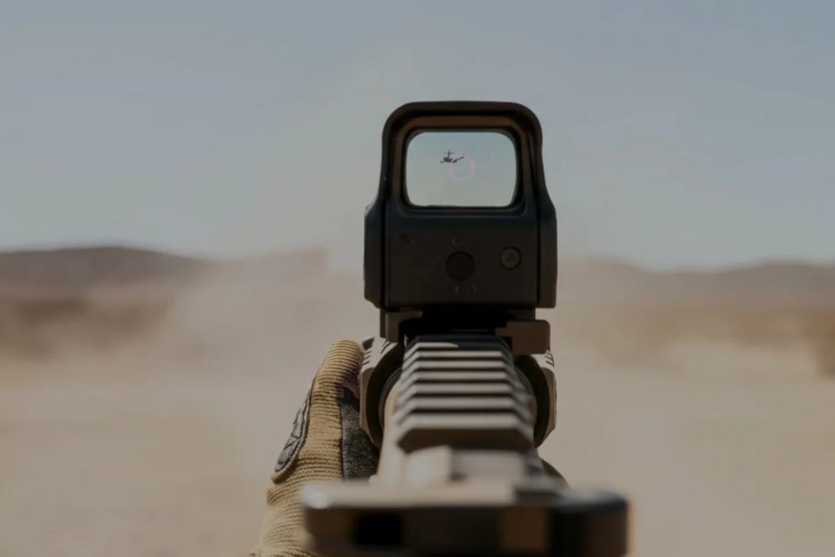 The Drone Round turns a standard NATO infantry rifle into an anti-drone weapon